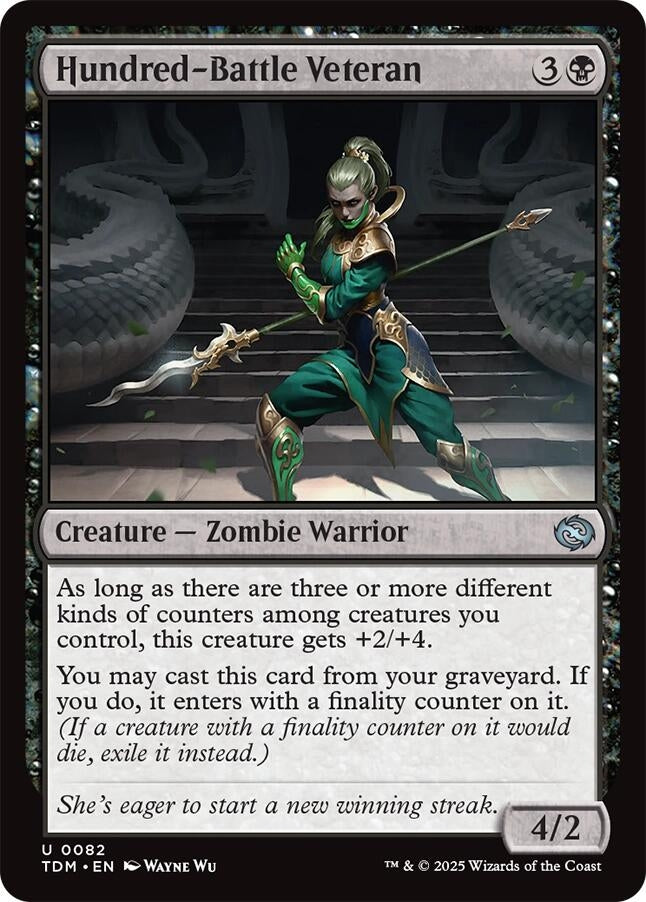 Image for Hundred-Battle Veteran (82) - Magic: The Gathering