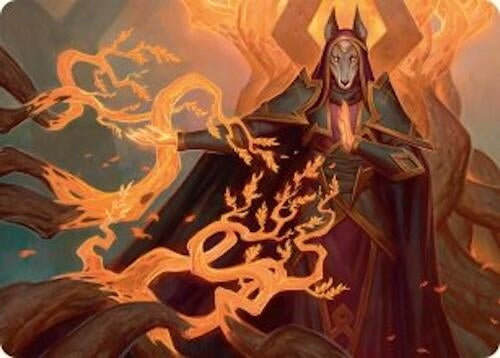 Image for Abzan Devotee Art Card (10/54) (10) (AATDM) - Magic: The Gathering