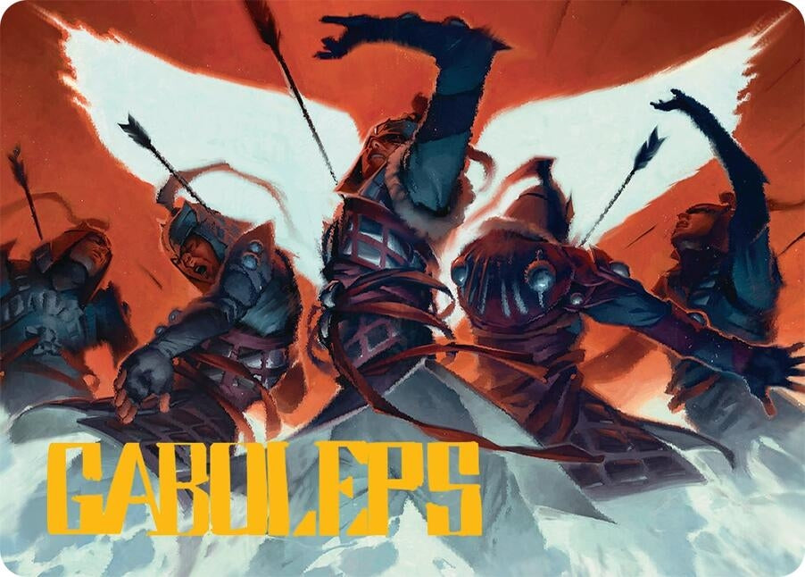 Image for Desperate Measures Art Card (11/54) (Gold-Stamped Signature) (11) - Magic: The Gathering