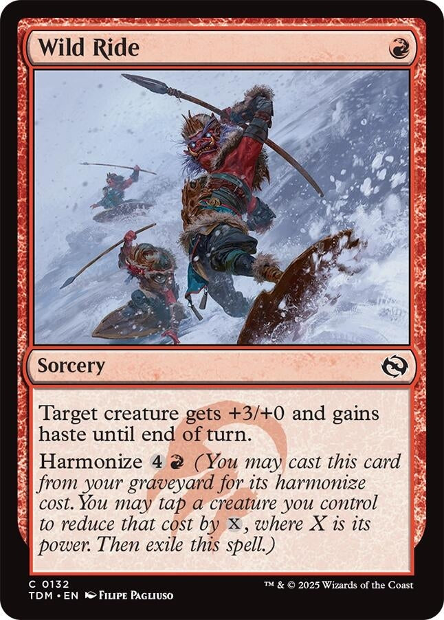 Image for Wild Ride (132) - Magic: The Gathering