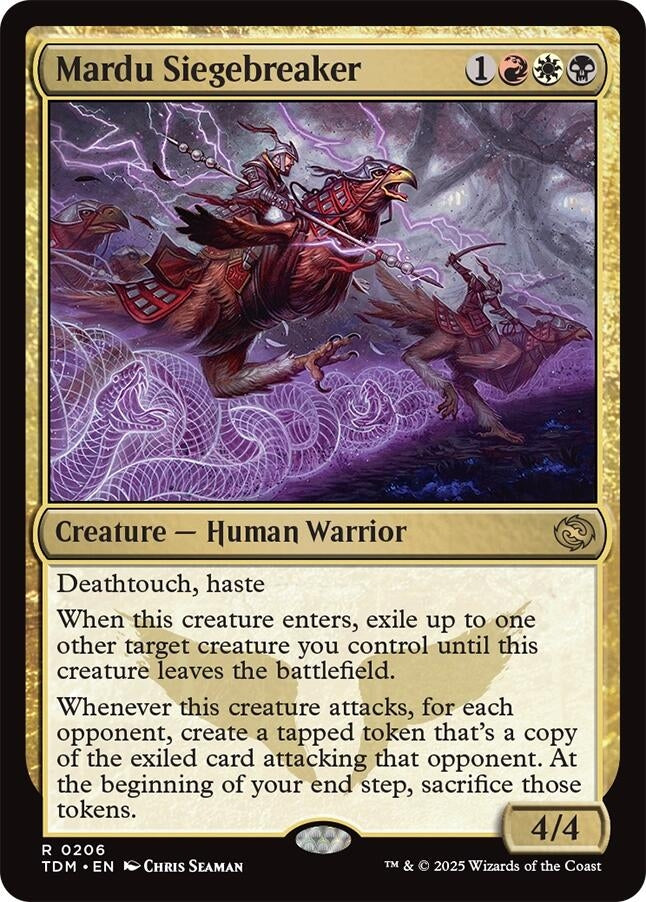 Image for Mardu Siegebreaker (206) - Magic: The Gathering