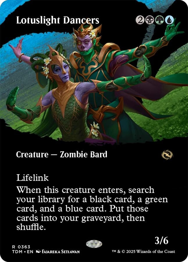 Image for Lotuslight Dancers (Borderless) (363) - Magic: The Gathering
