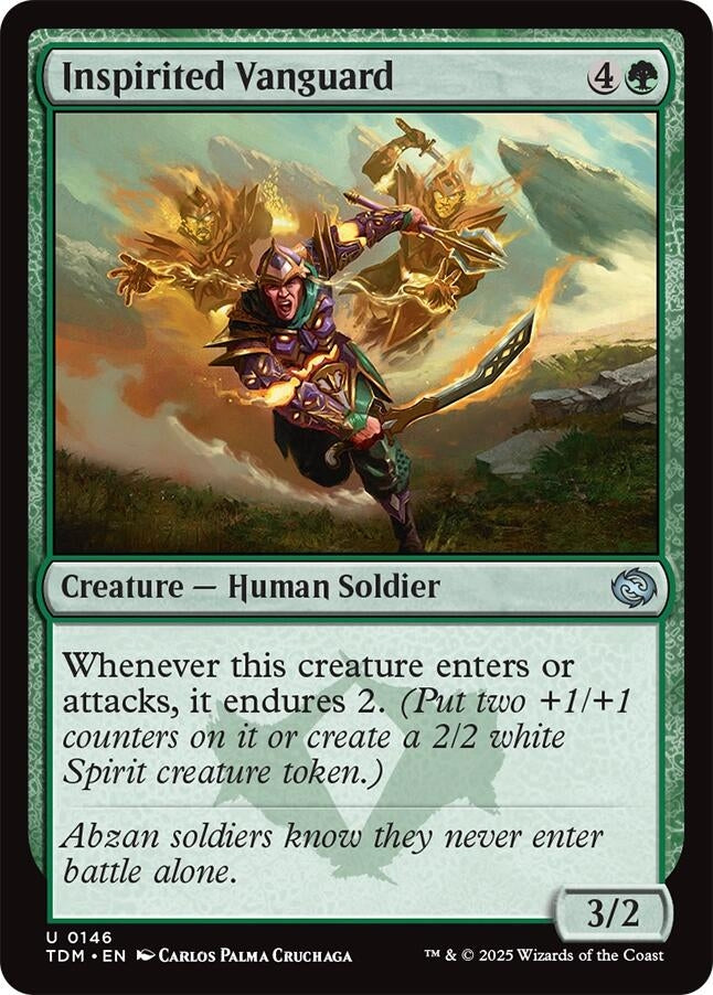 Image for Inspirited Vanguard (146) - Magic: The Gathering