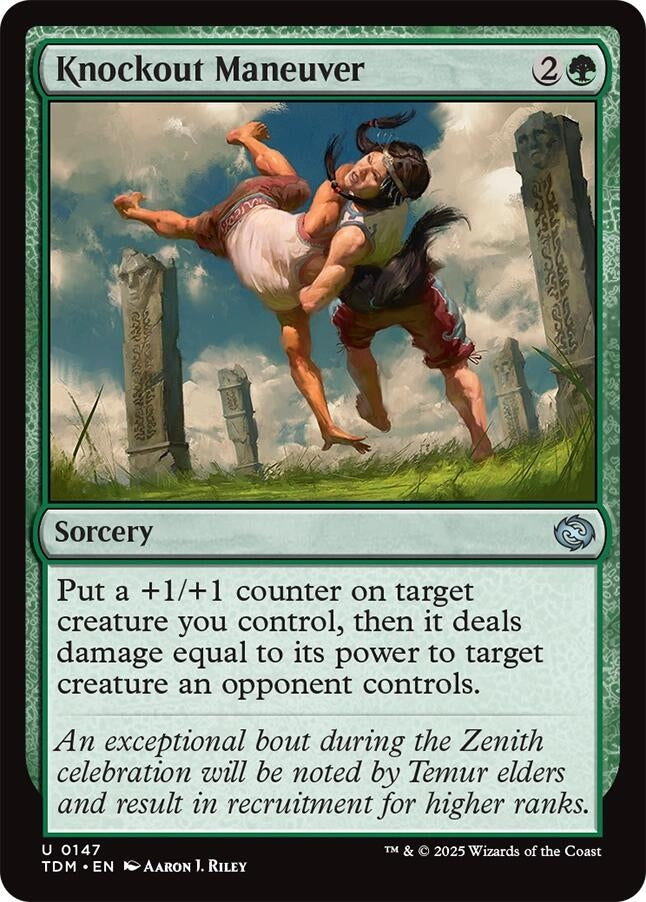 Image for Knockout Maneuver (147) - Magic: The Gathering