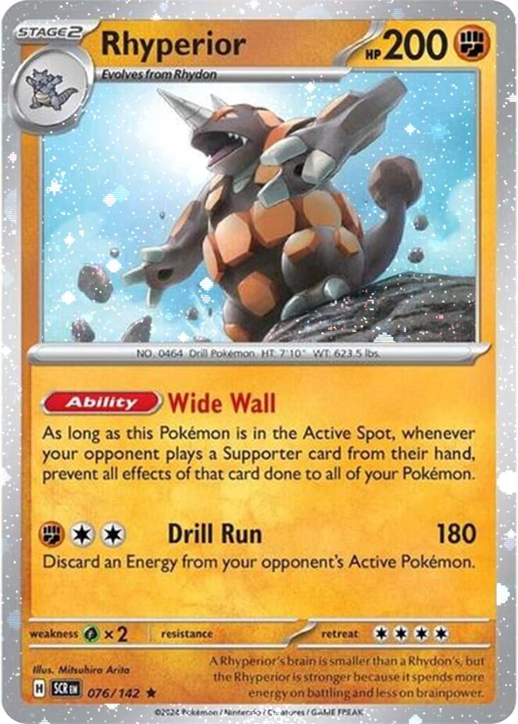 Image for Rhyperior - 76/142 (Cosmos Holo) (076/142) (MCAP) - Pokemon