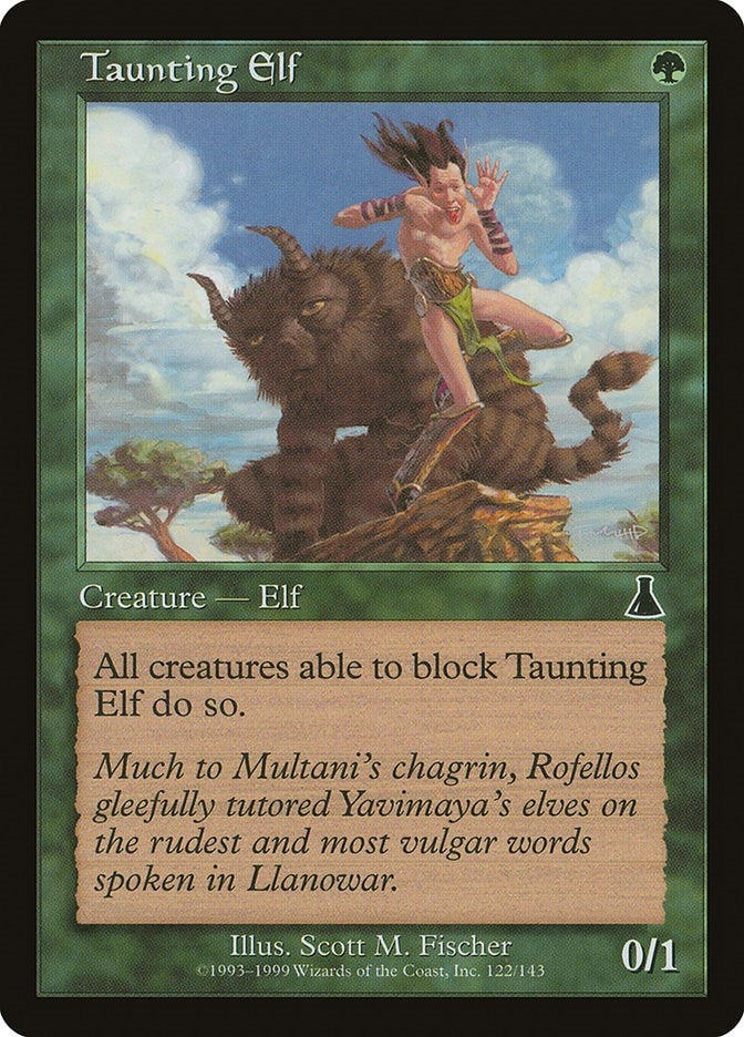 Image for Taunting Elf (122) - Magic: The Gathering
