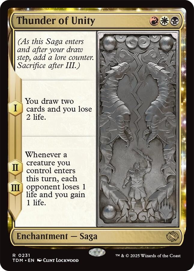 Image for Thunder of Unity (231) - Magic: The Gathering