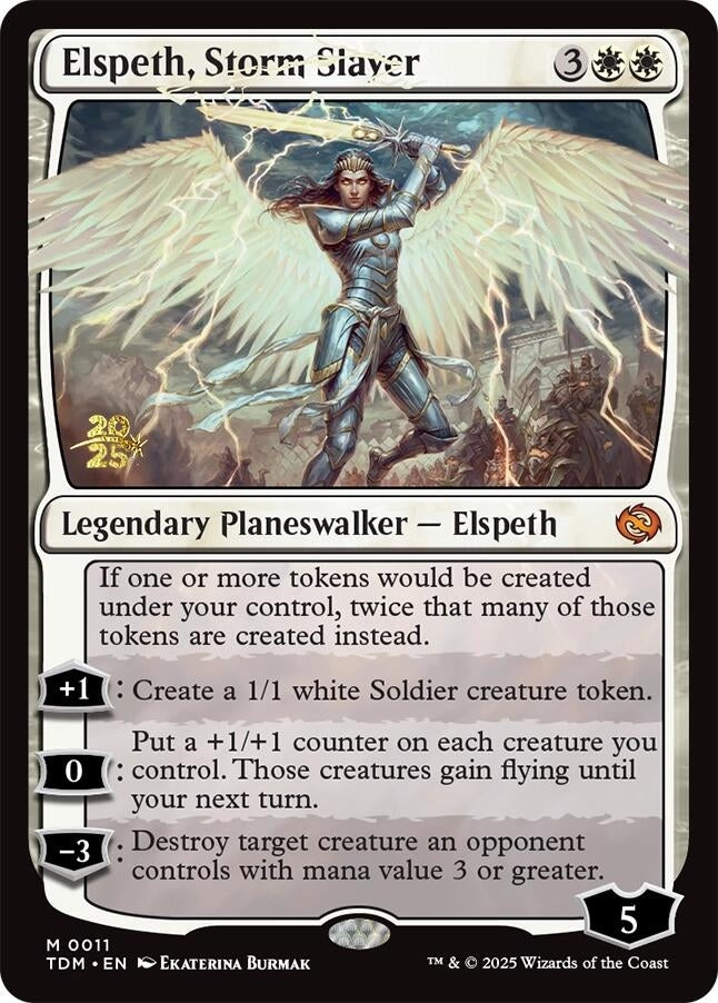 Image for Elspeth, Storm Slayer (11) - Magic: The Gathering