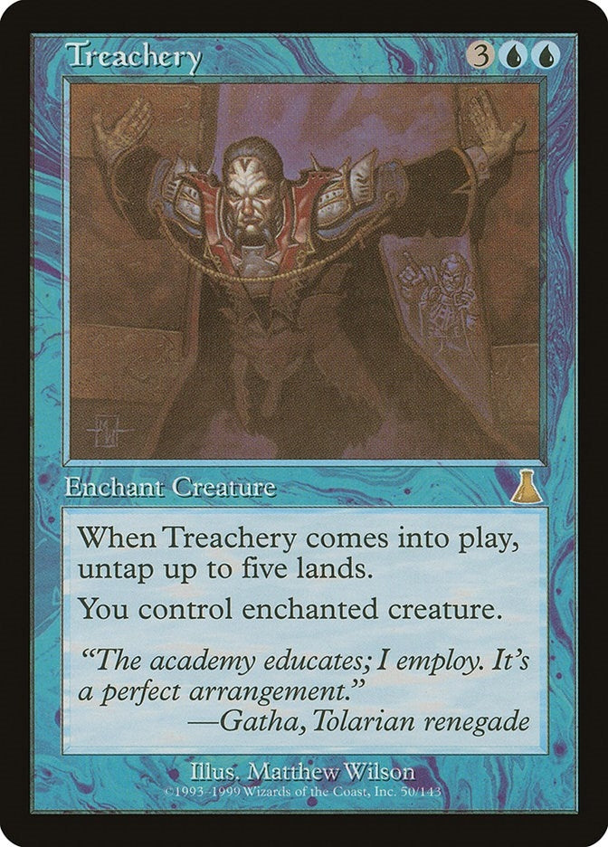 Image for Treachery (50) - Magic: The Gathering