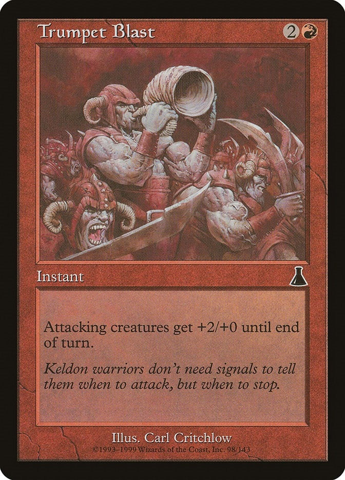 Image for Trumpet Blast (98) - Magic: The Gathering