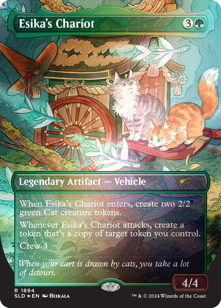 Image for Esika's Chariot (Rainbow Foil) (1894) - Magic: The Gathering