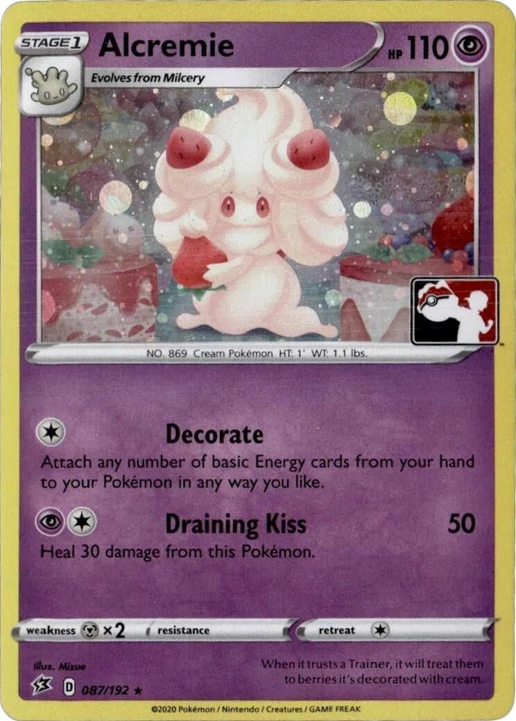 Image for Alcremie - 087/192 (League Promo) (087/192) (PR) - Pokemon