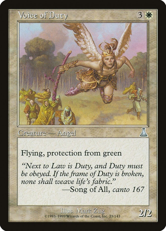 Image for Voice of Duty (23) - Magic: The Gathering