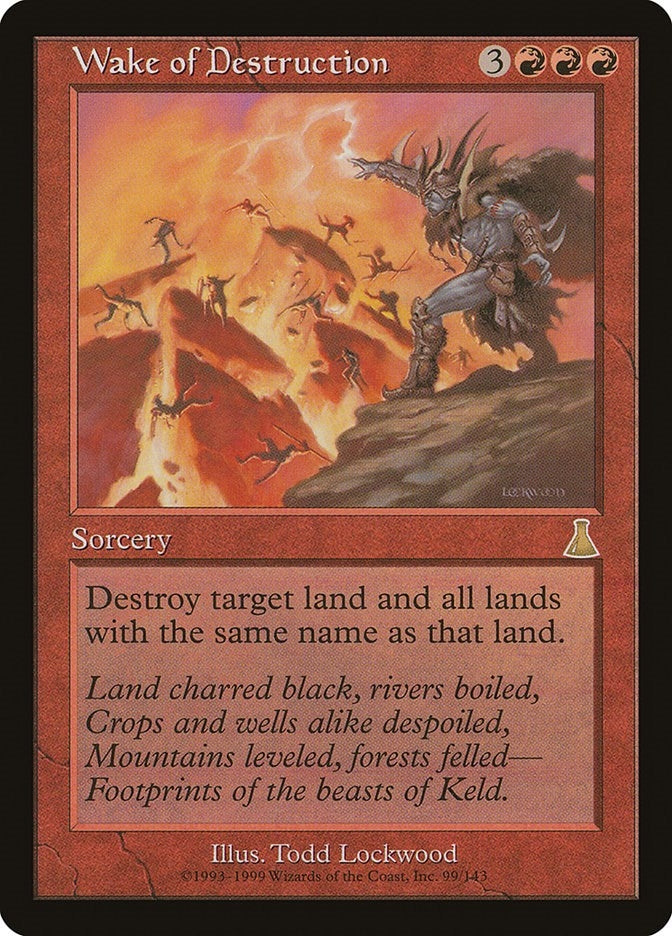 Image for Wake of Destruction (99) - Magic: The Gathering