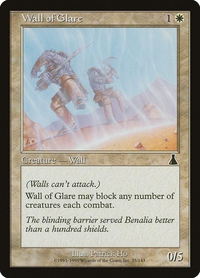 Image for Wall of Glare (25) - Magic: The Gathering