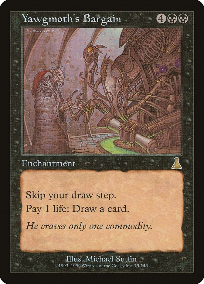 Image for Yawgmoth's Bargain (75) - Magic: The Gathering
