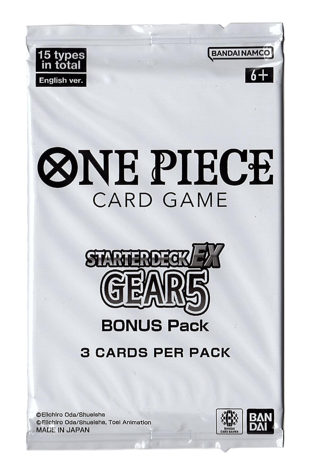 Image for Starter Deck EX: Gear 5 Bonus Pack - One Piece Card Game