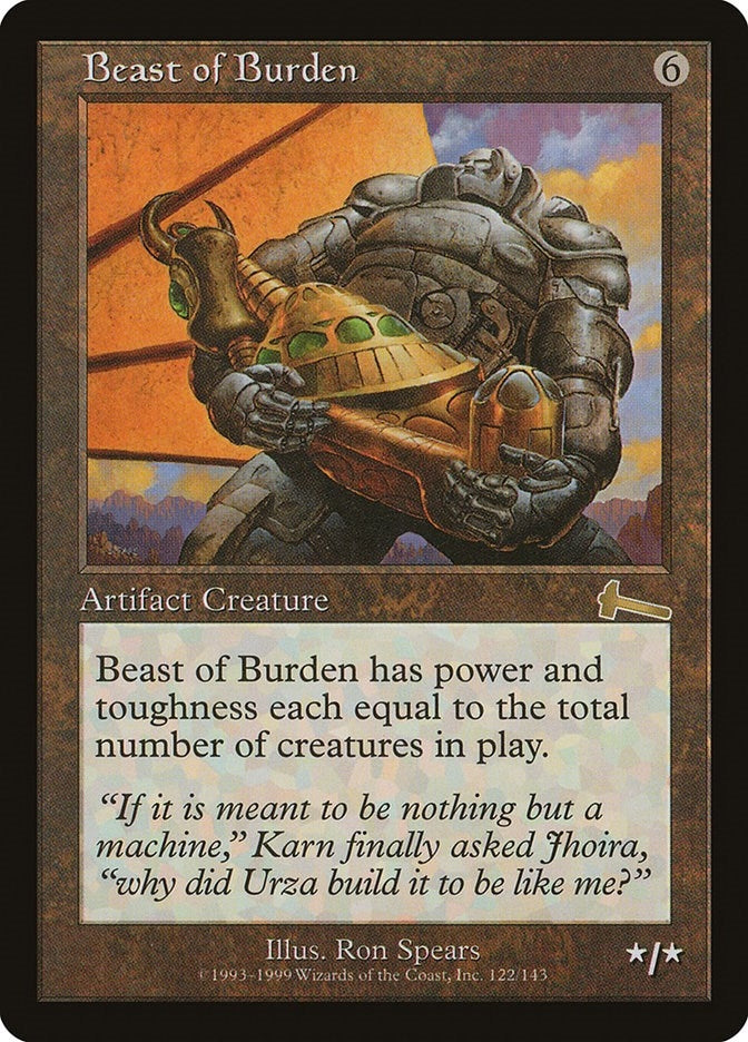 Image for Beast of Burden (122) - Magic: The Gathering