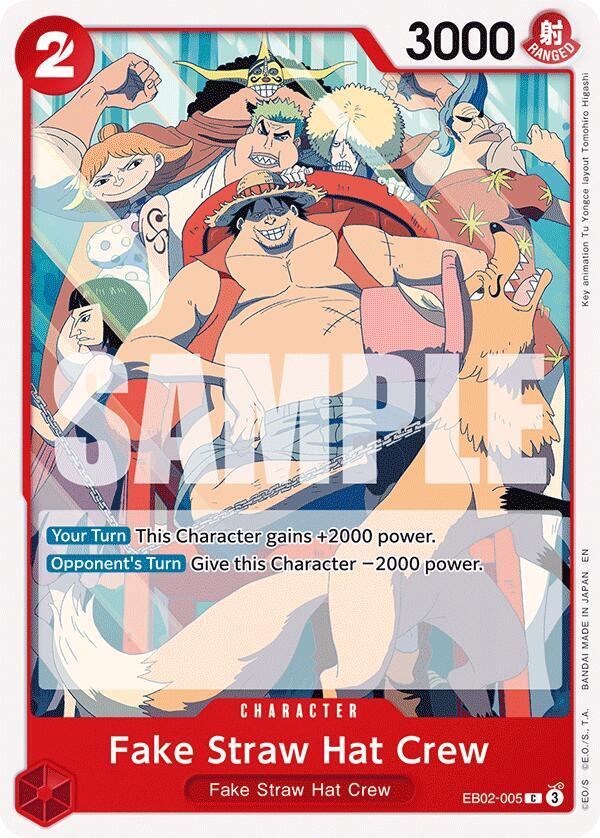 Fake Straw Hat Crew (EB02-005) (EB-02)