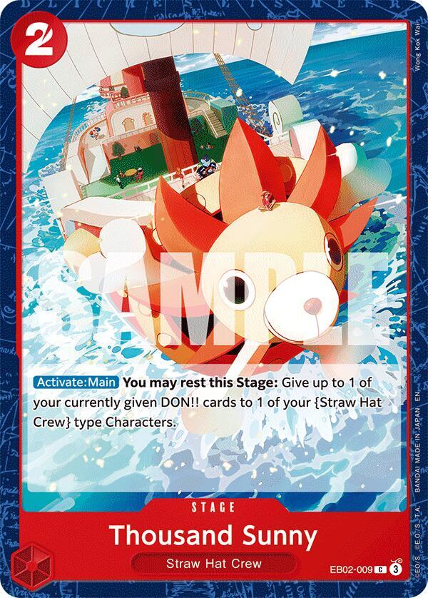 Thousand Sunny (EB02-009) (EB-02)