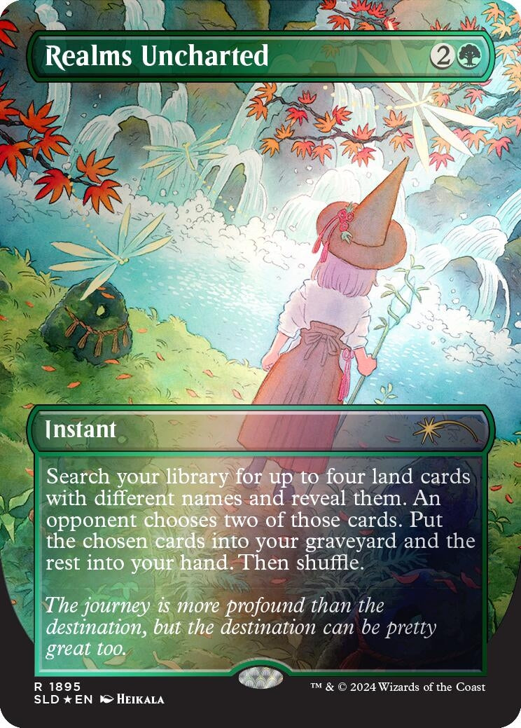 Image for Realms Uncharted (Rainbow Foil) (1895) - Magic: The Gathering