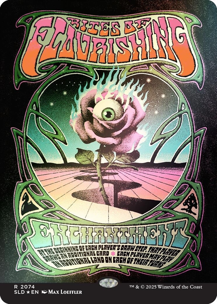 Image for Rites of Flourishing (2074) (Rainbow Foil) (2074) - Magic: The Gathering