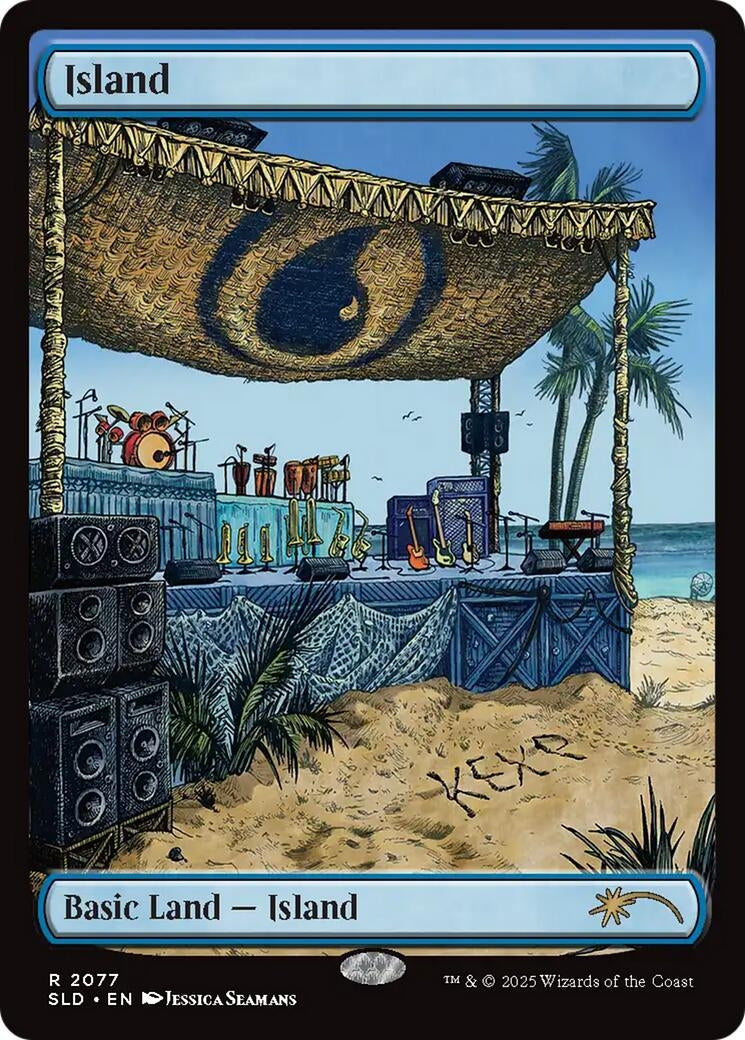 Image for Island (2077) (2077) - Magic: The Gathering