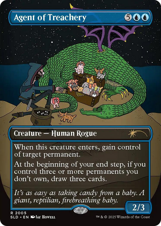 Image for Agent of Treachery (2005) (SLD) - Magic: The Gathering