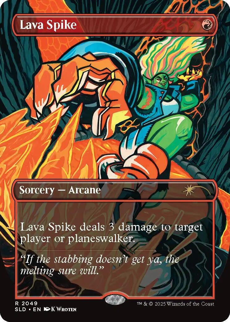 Image for Lava Spike (2049) (2049) - Magic: The Gathering