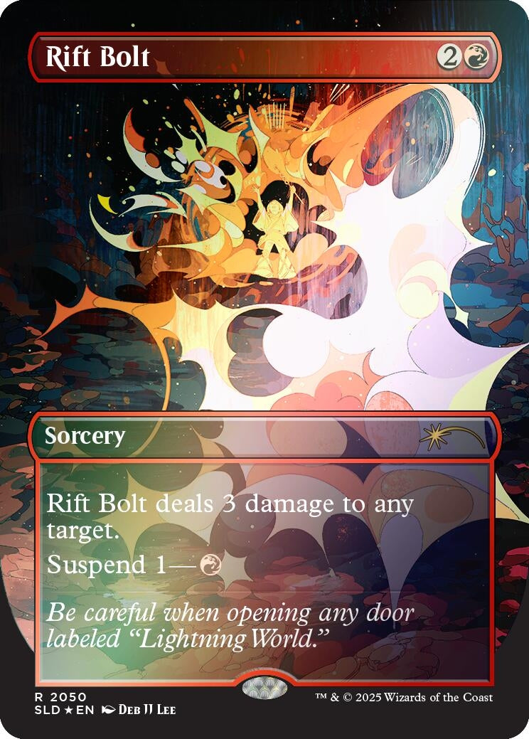 Image for Rift Bolt (2050) (Rainbow Foil) (2050) - Magic: The Gathering