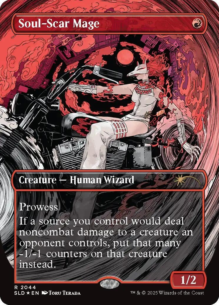 Image for Soul-Scar Mage (2044) (Raised Foil) (2044) - Magic: The Gathering