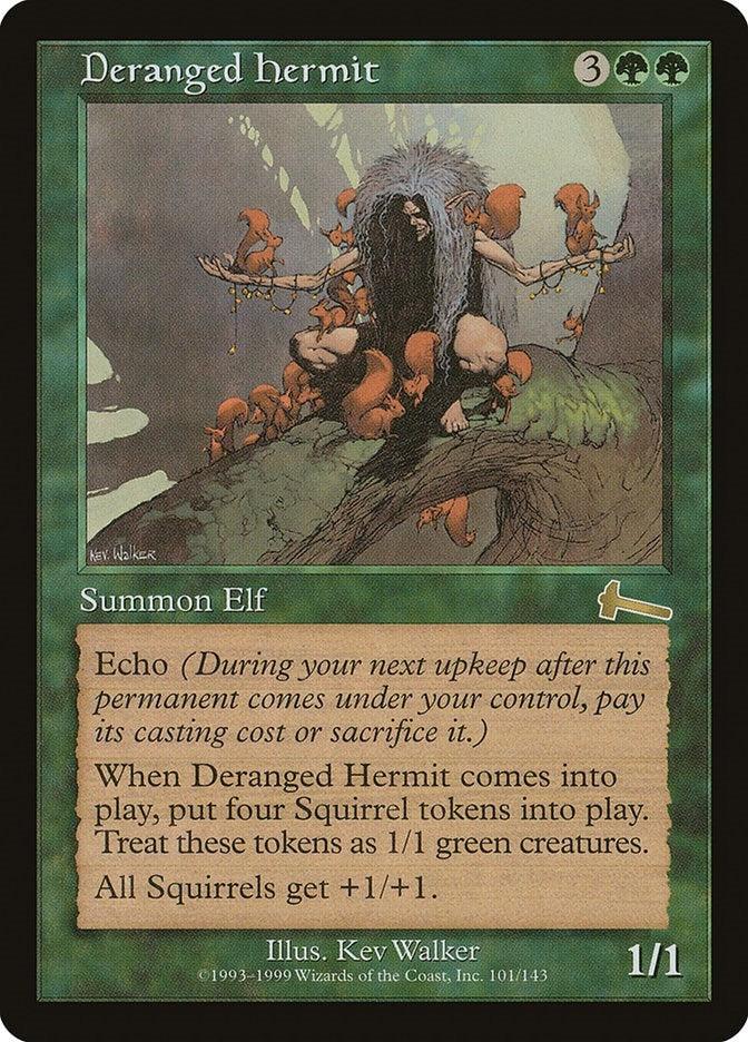 Image for Deranged Hermit (101) - Magic: The Gathering