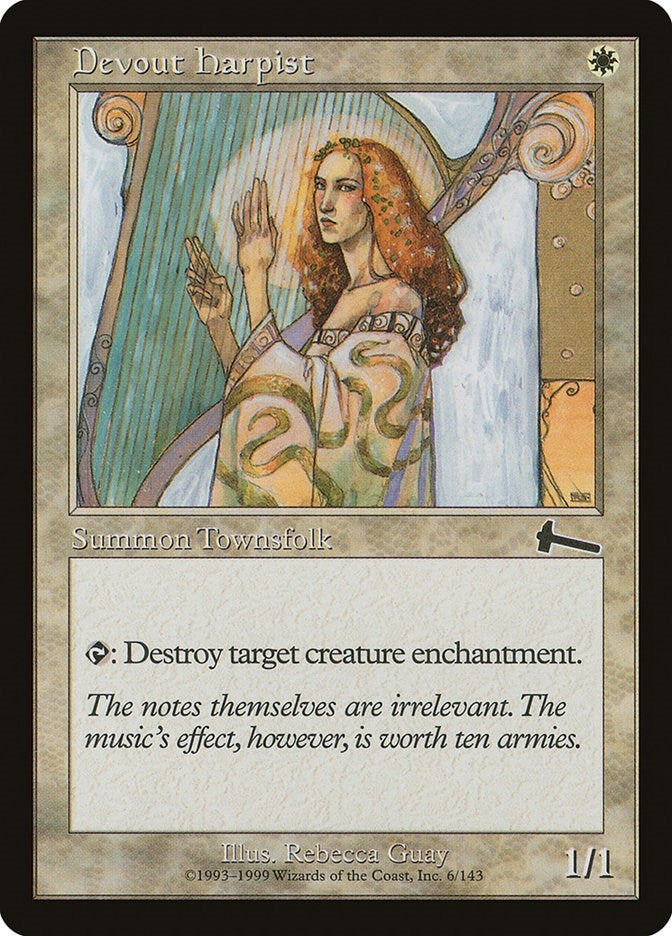 Image for Devout Harpist (6) - Magic: The Gathering