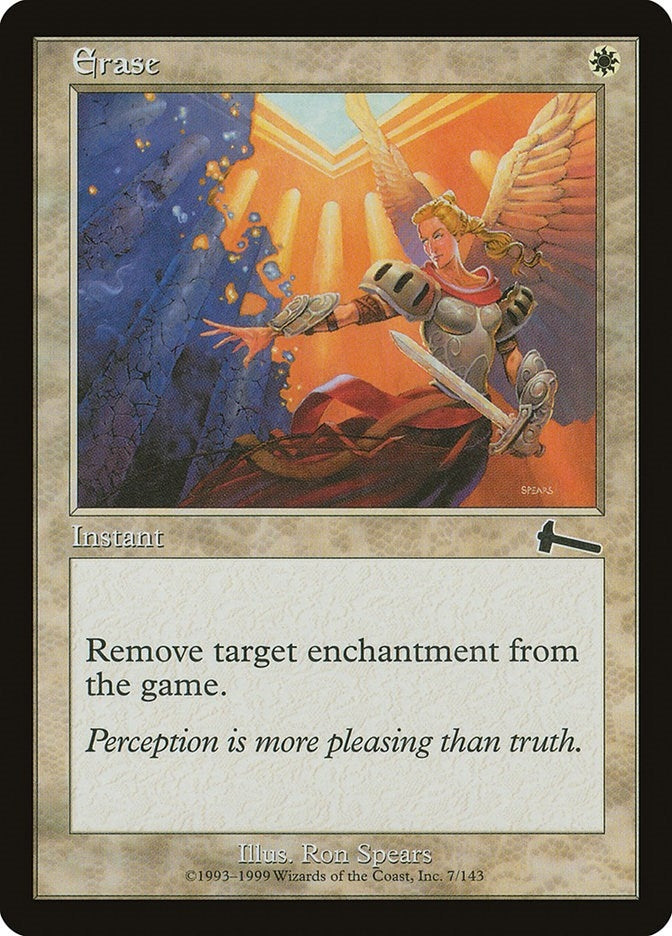 Image for Erase (7) - Magic: The Gathering