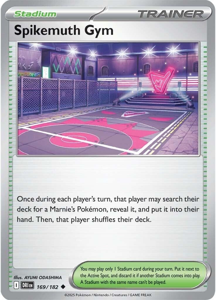 Image for Spikemuth Gym (169/182) (DRI) - Pokemon