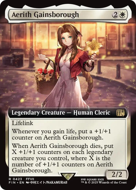 Image for Aerith Gainsborough (Extended Art) (423) (FIN) - Magic: The Gathering