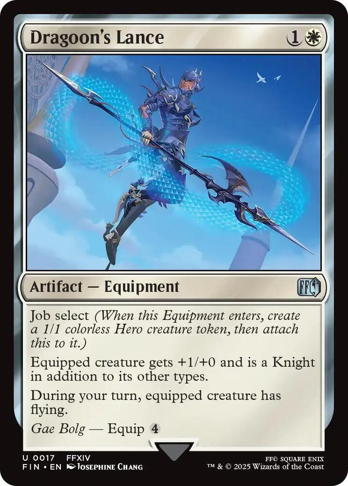 Image for Dragoon's Lance (17) - Magic: The Gathering