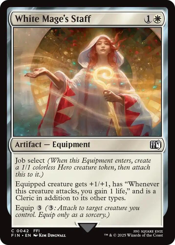 Image for White Mage's Staff (42) - Magic: The Gathering
