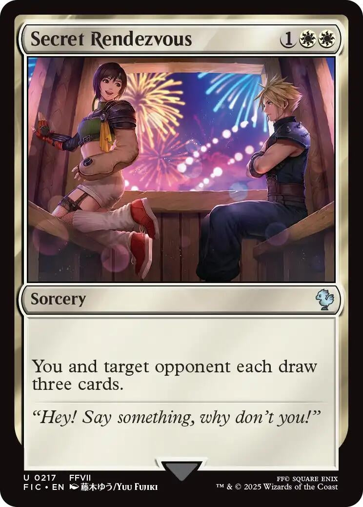 Image for Secret Rendezvous (0217) (217) (FIC) - Magic: The Gathering