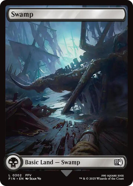 Image for Swamp (0302) (302) - Magic: The Gathering