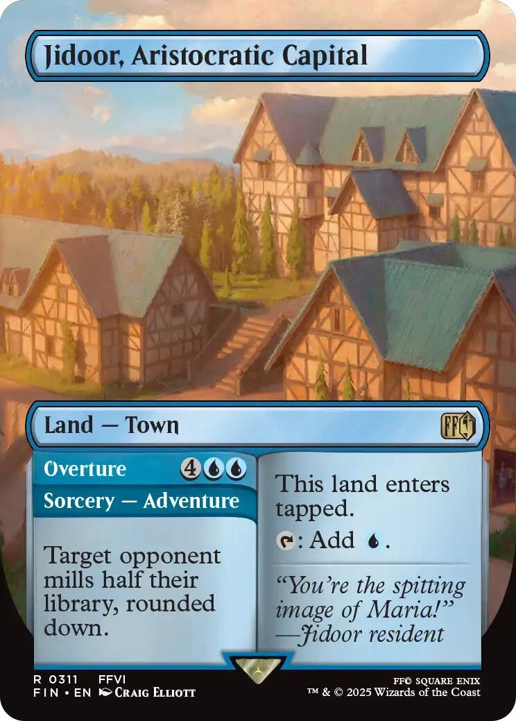 Image for Jidoor, Aristocratic Capital (Borderless) (311) - Magic: The Gathering