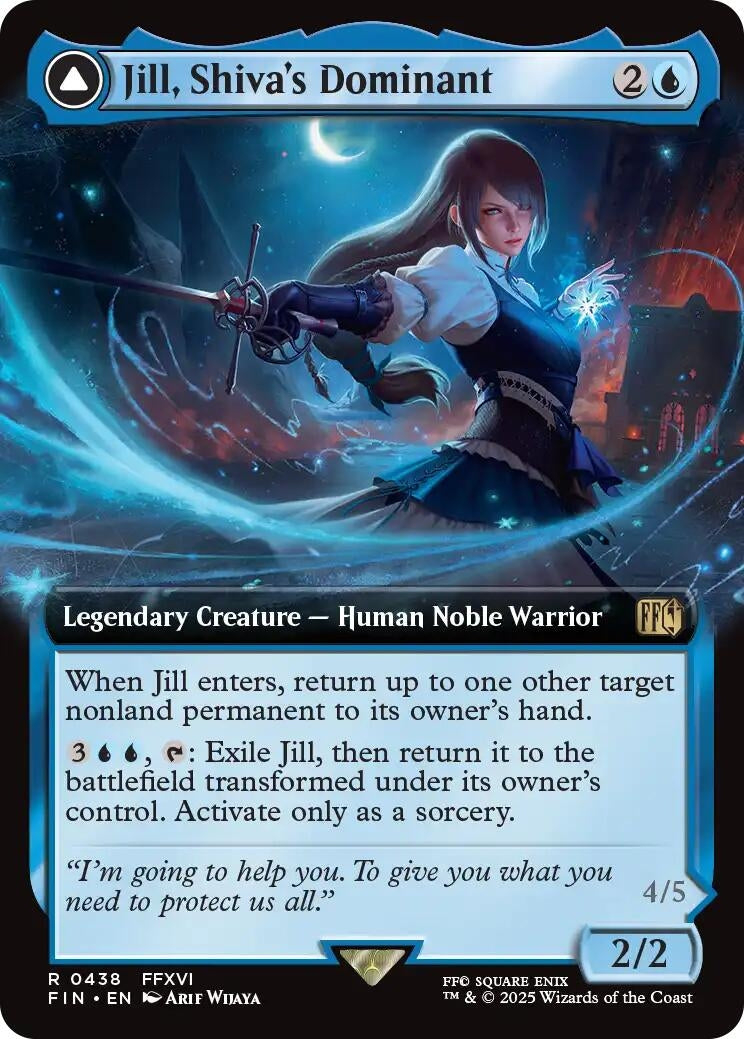 Image for Jill, Shiva's Dominant (Extended Art) (438) - Magic: The Gathering