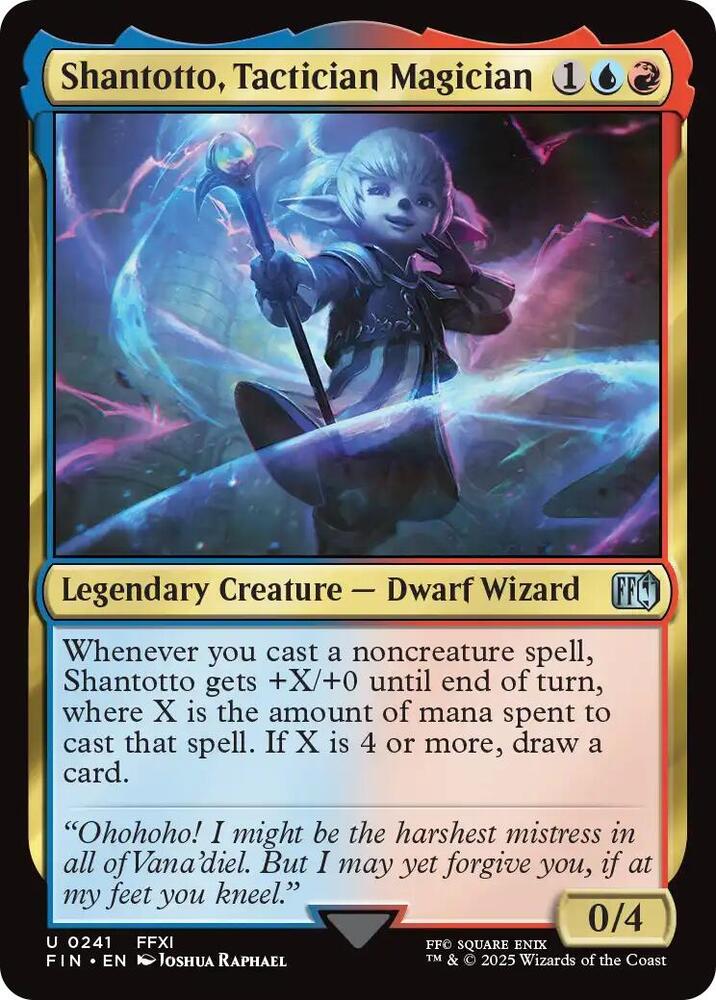 Image for Shantotto, Tactician Magician (241) - Magic: The Gathering