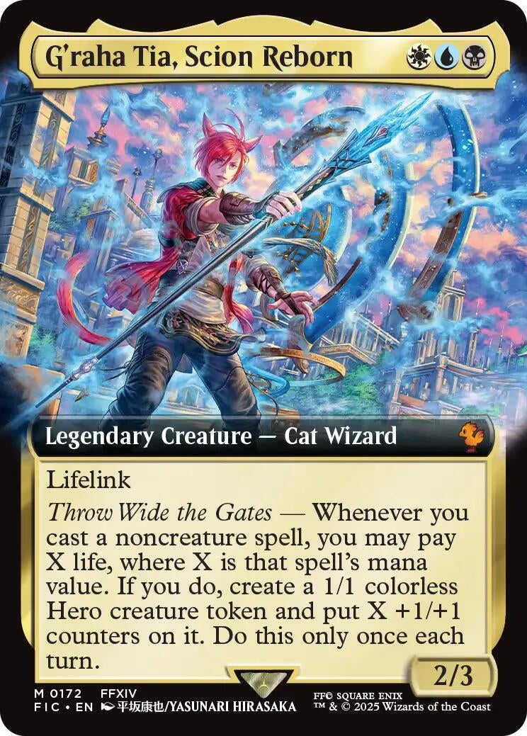 Image for G'raha Tia, Scion Reborn (Extended Art) (172) - Magic: The Gathering