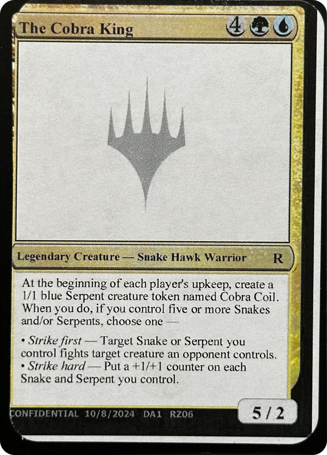 Image for The Cobra King (UNK) - Magic: The Gathering