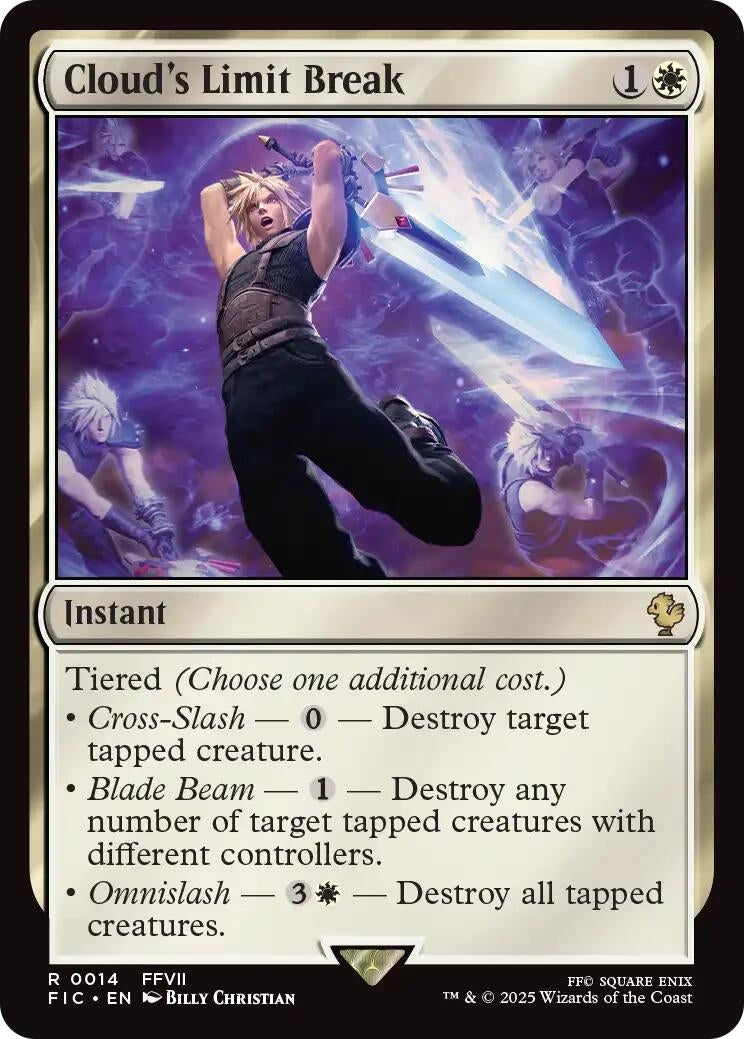 Image for Cloud's Limit Break (14) - Magic: The Gathering