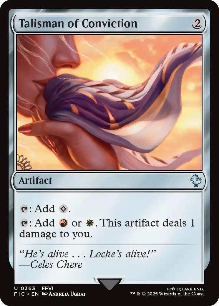 Image for Talisman of Conviction (363) - Magic: The Gathering