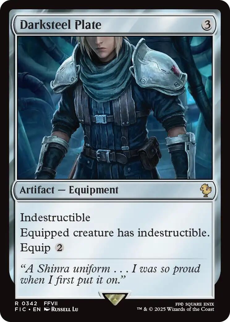 Image for Darksteel Plate (342) (FIC) - Magic: The Gathering