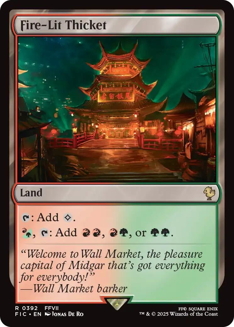 Image for Fire-Lit Thicket (392) - Magic: The Gathering