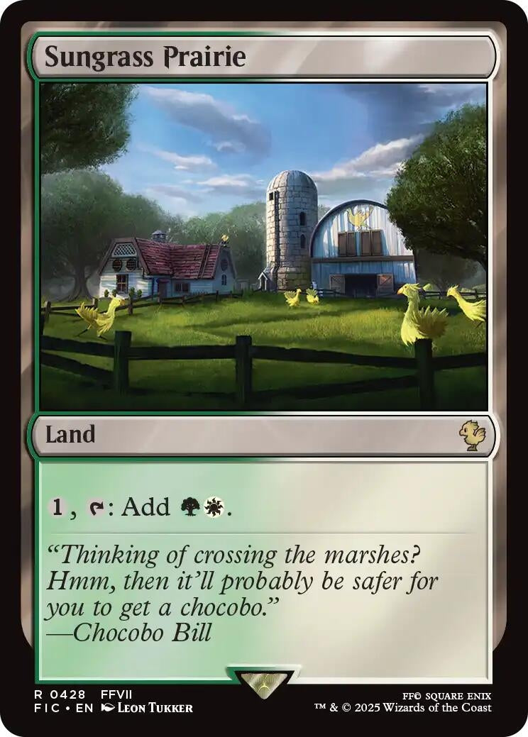 Image for Sungrass Prairie (428) (FIC) - Magic: The Gathering